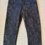 Alo Yoga  Aztec High Waisted Print Black Grey Active, Yoga, Gym,‎ Leggings Size S Photo 0