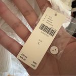 Maeve ANTHROPOLOGIE Short-Sleeve Ruffle Yoke Blouse Size Large NWT Photo 6