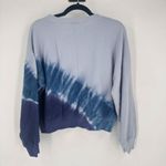 Gap Women’s Tie-Dye Crewneck Sweatshirt Blue pullover Small Lounge Casual Photo 2