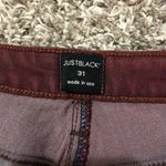 Just Black SIZE 31 Joey Skinny Jeans - Stitch Fix Rosewood Faux Front Pockets Photo 4