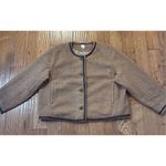 J.Crew  NWT tan Sherpa lady jacket size 22 Photo 4