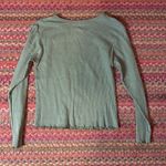 Urban Outfitters OLIVE GREEN PINK FLOYD WAFFLE KNIT LONG SLEEVE Photo 2