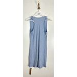 Reformation  Paso Knit Mini Dress Sleeveless V-Neck in Sky Size Medium NWT Photo 9