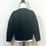 Madewell Oversized The Everywhere Black Jacket Full Zip Size XS Bomber Jacket Photo 4
