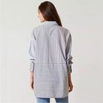 Free People  • Lakehouse Shirt Striped Size XS Tunic Button‎ Front Photo 2