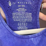 Free People NWOT - Venus Tank in acid wash blue/purple XS/S Photo 6
