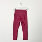 Lululemon [] Moss Rose Pink Align High Rise Crop 21" Leggings Nulu Size 4 Photo 3