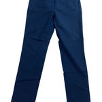 J. Jill Essential Cotton Stretch Pants Women's Size 6 Slacks Professional Navy Blue Photo 0