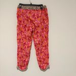 Sundance  Leia Pants Pull on Drawstring Boho Floral Pockets Cotton Pink size XS Photo 2