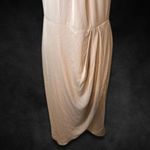 Shona joy Halter Neck Sleeveless Tulip Hem Blush Pink Midi Dress Party Cocktail Photo 3