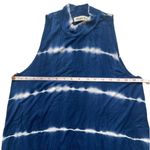 Ginger G Vintage Women’s Dress M Tie Dye Knee Length Mock Neck Summer Strapless Photo 5