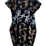 Sou Sou Cotton Printed Dress Japanese Black Size M Photo 0