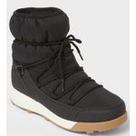 All In Motion Black Cara boots with a memory foam insole and no-heel Photo 0