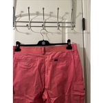 Lee  Flex-To-Go Skimmer Capri Pants Womens 18 Medium Coral Mid Rise Cargo Pants Photo 10