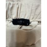 ALLSAINTS 21 Saints Beige Wide Leg Palazzo Pants M Pull‎ On High Waist Crinkle Texture Photo 2