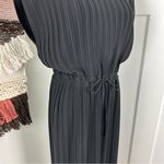 Club Monaco  Pleated Dress Black Size 4 NWT Photo 6