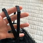Victoria's Secret Victoria’s Secret black sheer goth BoHo Y2K halter bra extra small XS Photo 7