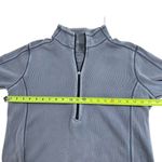 Tommy Bahama  100% Cotton Grey/Blue Half Zipup Sports Sweater Women’s Size M Photo 7