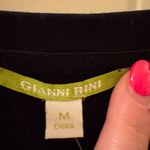 Gianni Bini  Elegant Black Ruffle Sleeve Top Photo 2