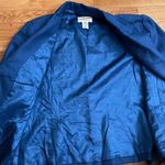 Pendleton  100% Wool Blue Blazer Size 12 Petite Photo 3
