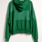 Aerie  Forest Green Cozy Patchwork Sherpa Photo 3