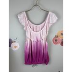 Free People  Pink Ombré Cora Lee Top - Size - Small Photo 4