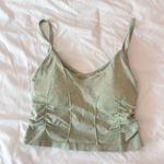 Altar'd State Altar’d State Revival Light Green Ruched Tank Top Size XS/S Photo 0