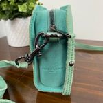 Anthropologie Liebeskind Mint Green Leather & Suede Crissy Crossbody Bag Purse Photo 5