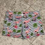 IAB 3 Inch No Ride Striped Flamingo Tech Shorts Large Gray Photo 7