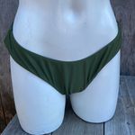 J.Crew  Green Mid Rise Cheeky Coverage Bikini Swim Bottom Size Medium NWT Size Sm Photo 0