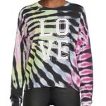 No Boundaries  Womens Screen Print Tie Dye Short Top  Size Medium 7-9 Juniors New Photo 0