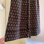 Anthropologie The Somerset Wide Leg Jumpsuit in Black Motif Size S Retail $168 Photo 10