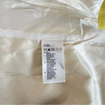 Divided By H&M Blazer Jacket Size 6 Off White Lined Hook & Eye Closure Photo 5