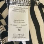Isaac Mizrahi Women Mini Dress M Black Stripe Casual Preppy Coastal Travel Comfy Photo 6