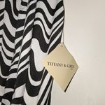 Tiffany & Co. Tiffany & Grey  Black and White A-Line Skirt Size S Photo 3