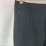 Akris  Black Side Zip Straight Leg Trouser Pants 6 Photo 3