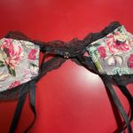 Victoria's Secret Victoria’s Secret Garter Belt XS/S Black Lace Floral Boudoir Lingerie NWT Sexy Photo 1