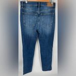 Madewell women’s mid rise stovepipe medium wash split hem jean size 27 NWT Photo 3