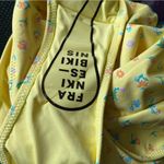 frankie's bikinis Frankie’s Bikinis x Pamela Anderson NWTs Pacific Yellow Floral Print One Piece Photo 9