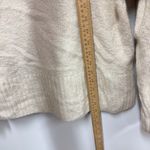 Vince crew neck ribbed wool/cashmere blend sweater in cream size medium Photo 11