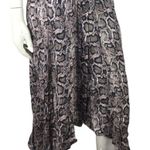 ALLSAINTS  Tate Misra Snake Print Maxi Dress Asymmetric Photo 1