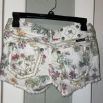 Miss Me Cargo Floral Print Jean Booty Shorts Photo 3
