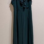 Green Ruffle Jumpsuit Size M Photo 0