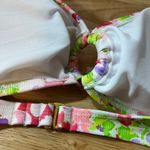 Shade & Shore Women's Floral Print Halter Bralette Bikini Top - Size XL - NWT Photo 6