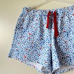 Vineyard Vines NWOT Juniors XL / Womens XS  White Star Print Fleece Lined Shorts Photo 1