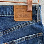 Levi's Premium Denim button Fly Distressed Shorts Denim Jean W25 Photo 4