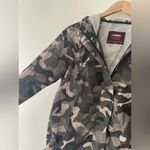 Ci Sono Camo Print Rain Weatherproof Hooded Windbreaker Jacket Photo 3