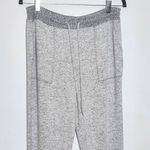  Gray and White Stripe Pajama Bottoms Size Small Soma Stripe Lounge Pants Photo 1