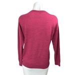 Zadig & Voltaire  100% Wool Red Studded Beaded Long Sleeve Sweater Shirt Top S Photo 1