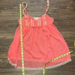 Victoria's Secret Victoria’s Secret Lightweight Sheer BabyDoll Chemise Nightie Coral Cream Medium  Photo 9